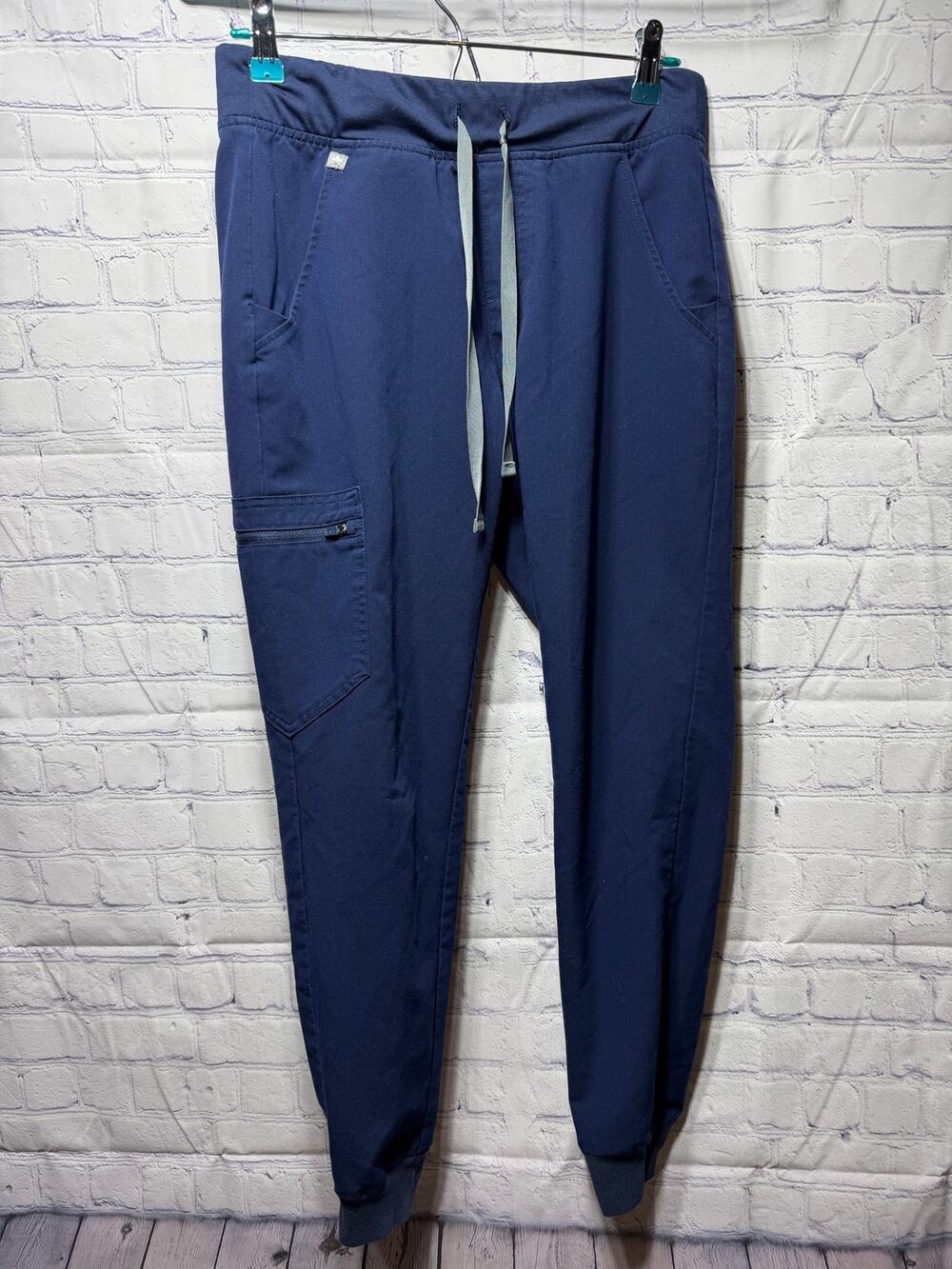 Figs Zamora Jogger Scrub Pant Navy Size S Nurse Medical